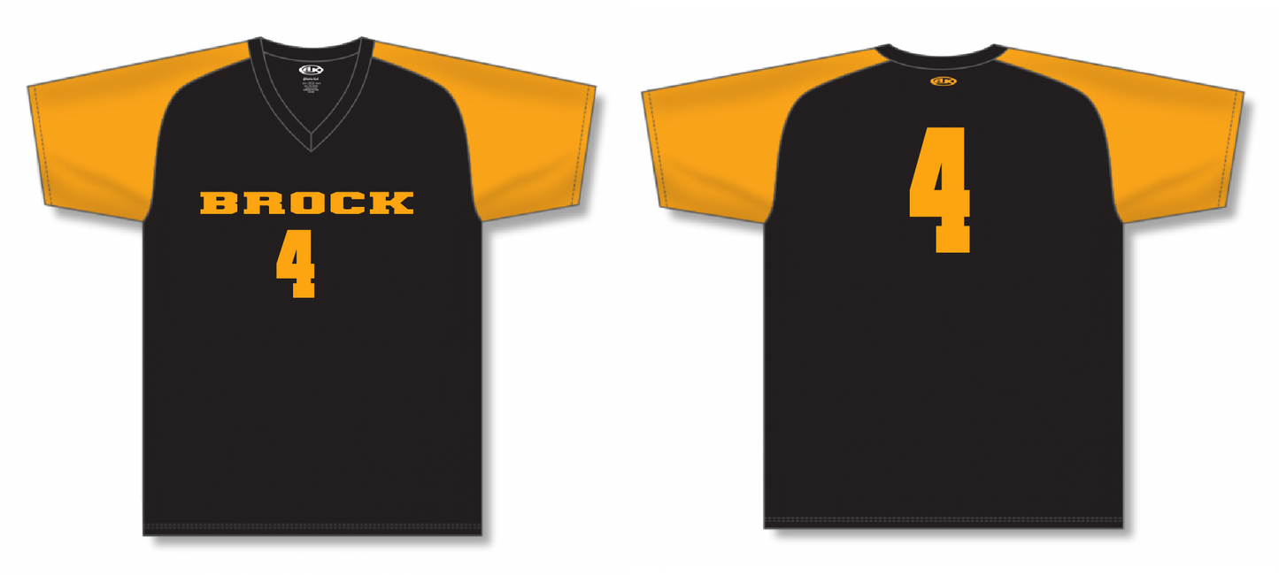 Volleyball Contrast Sleeve Performance Dry-fit Jersey