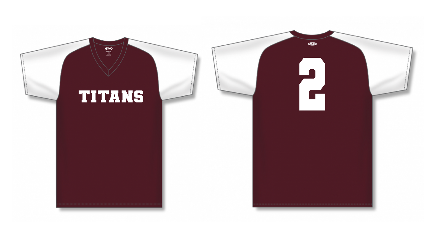 Contrast Sleeve Performance Soccer Jersey