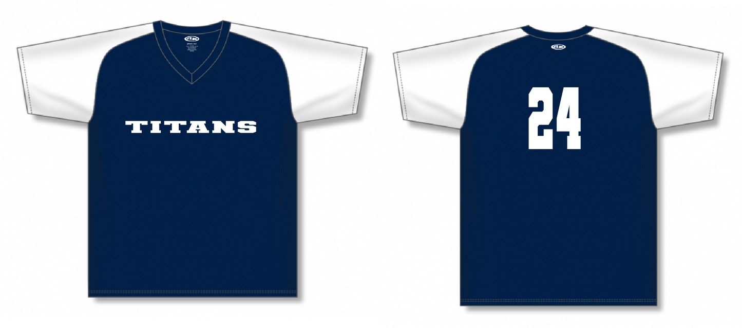 Contrast Sleeve Performance Soccer Jersey