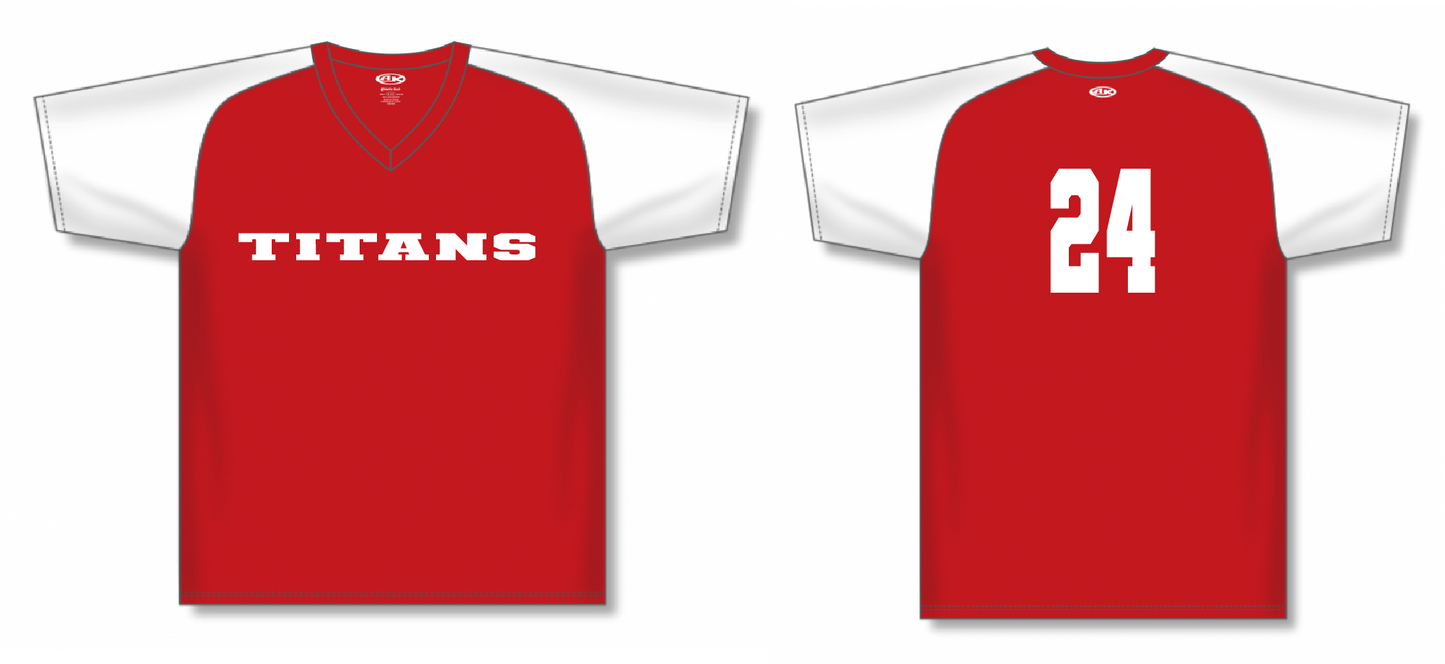 Contrast Sleeve Performance Soccer Jersey