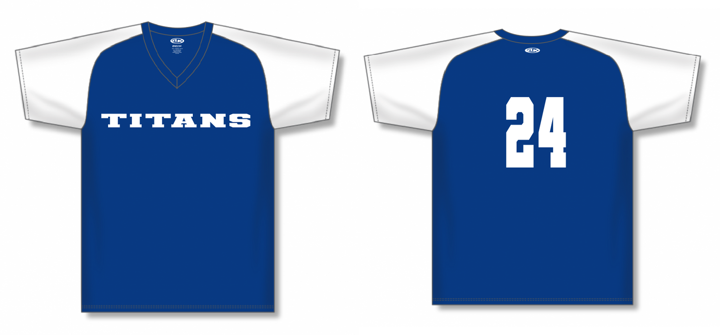 Contrast Sleeve Performance Soccer Jersey
