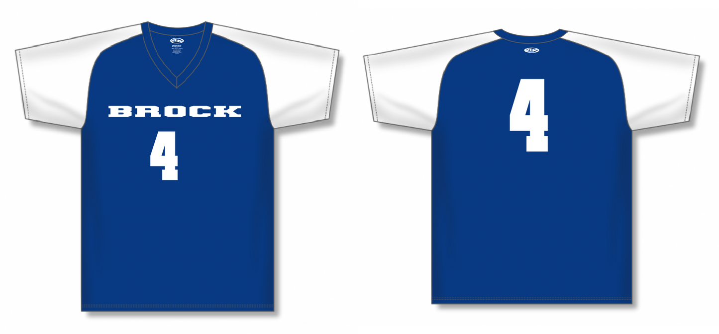 Volleyball Contrast Sleeve Performance Dry-fit Jersey