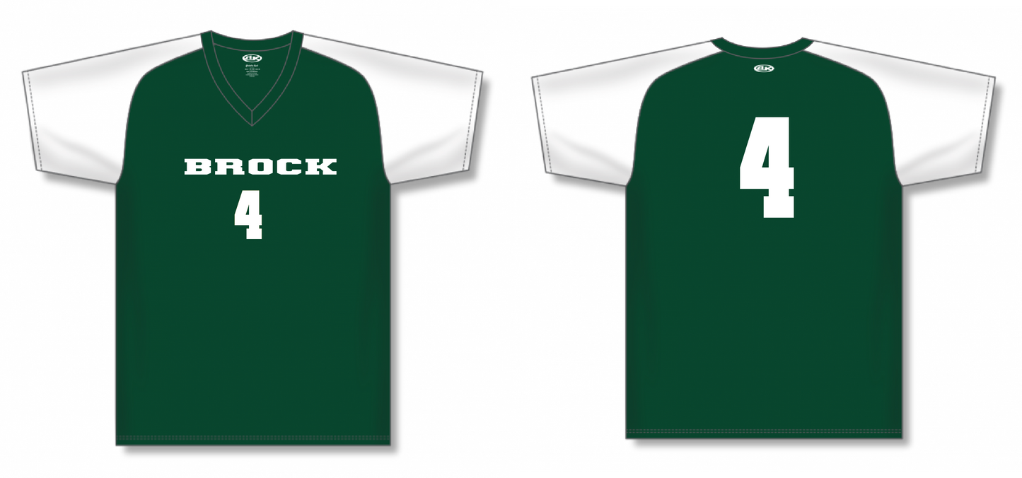 Volleyball Contrast Sleeve Performance Dry-fit Jersey