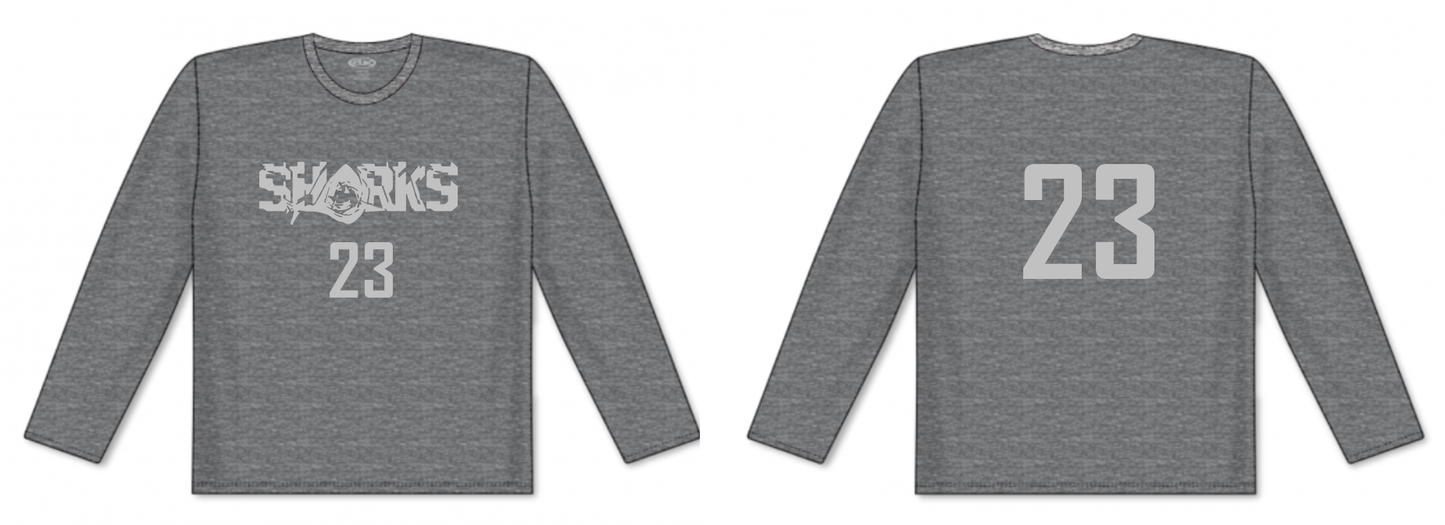 Long-sleeve Volleyball Performance Dry-fit T-Shirt