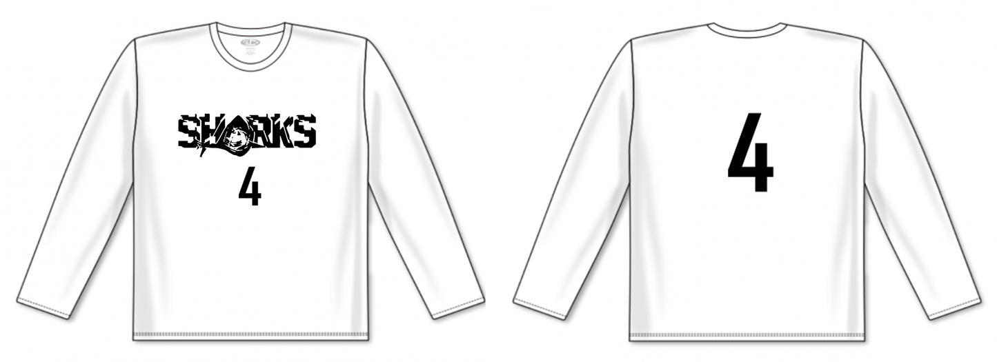 Long-sleeve Volleyball Performance Dry-fit T-Shirt