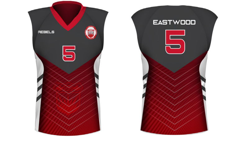 Sublimated Ladies Sleeveless Performance Volleyball Jersey