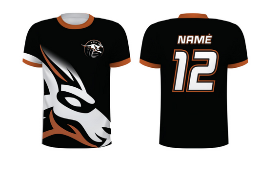 Sublimated Unisex Short Sleeve Performance Volleyball Jersey