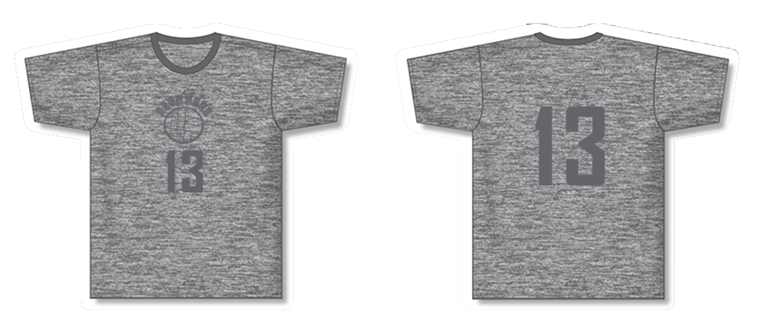 Short-sleeve Volleyball Unisex Dry-fit Performance T-shirt