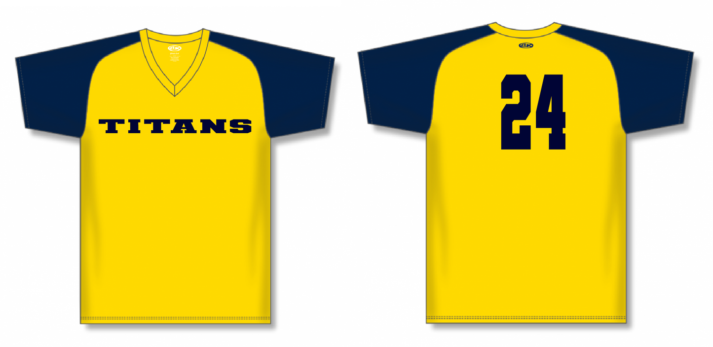 Contrast Sleeve Performance Soccer Jersey