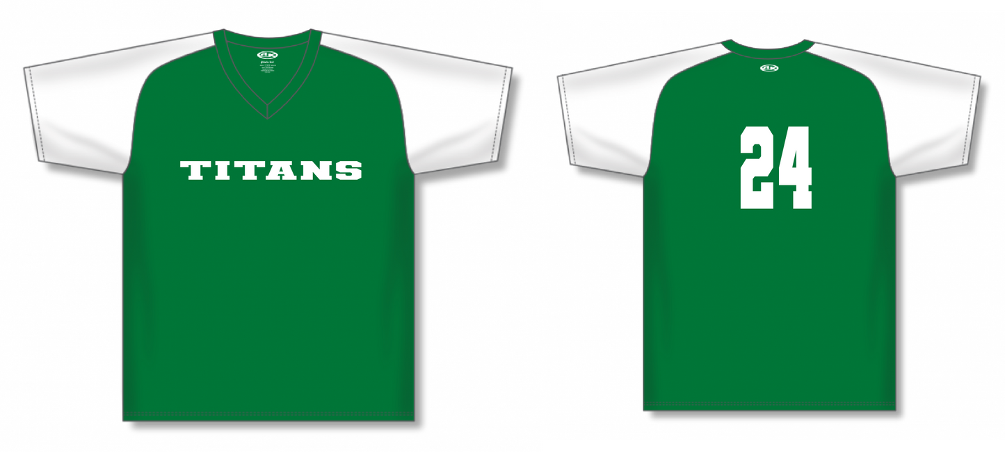 Contrast Sleeve Performance Soccer Jersey