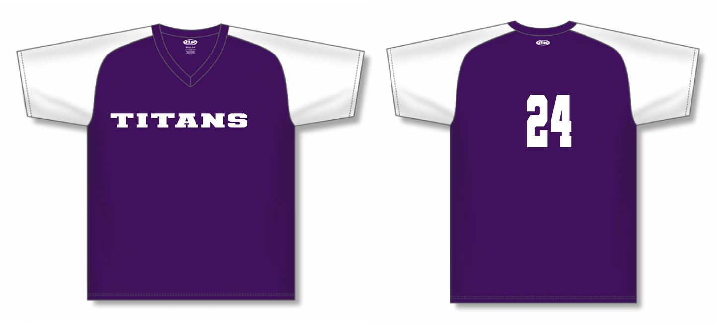 Contrast Sleeve Performance Soccer Jersey